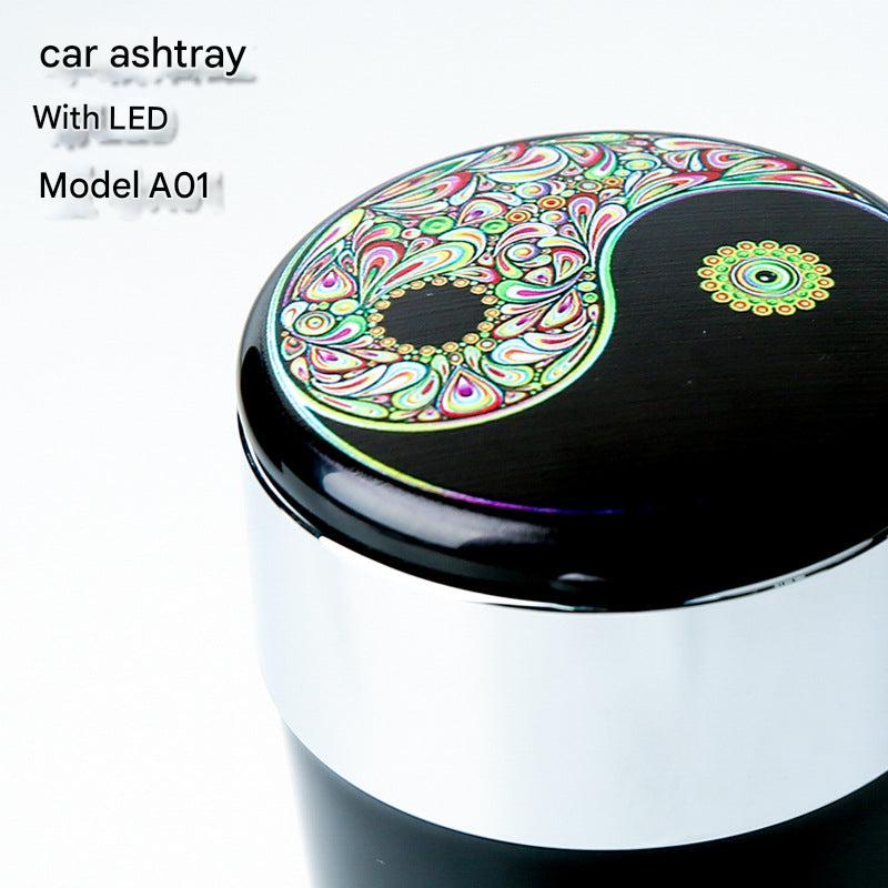 LED Car Ashtray practical use