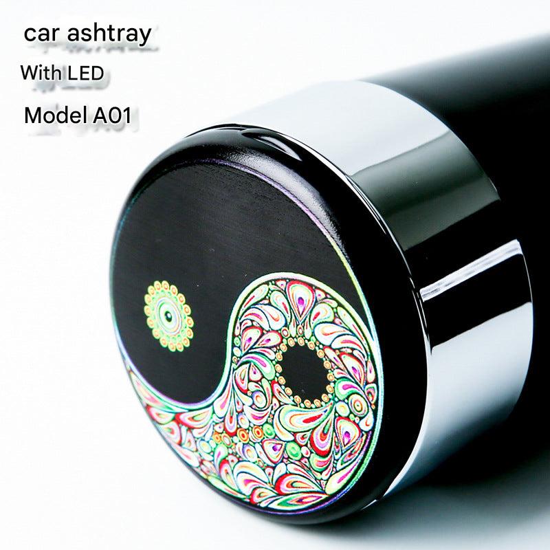 LED Car Ashtray detailed view