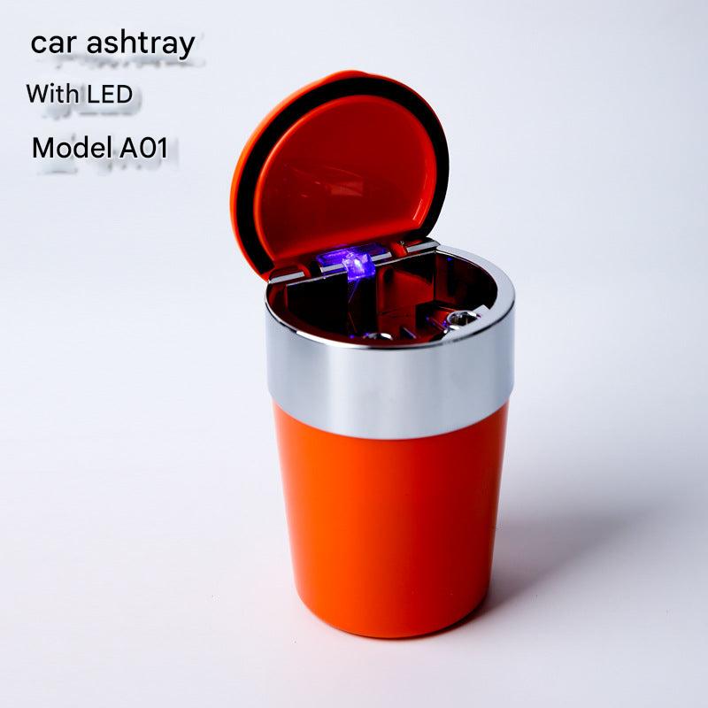 LED-Illuminated Car Ashtray different colours
