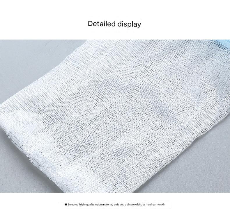 Portable Double-Layer Soap Foaming Net in Green
