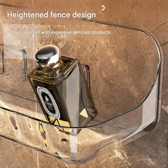 Detail of Modern Acrylic Bathroom Storage Rack