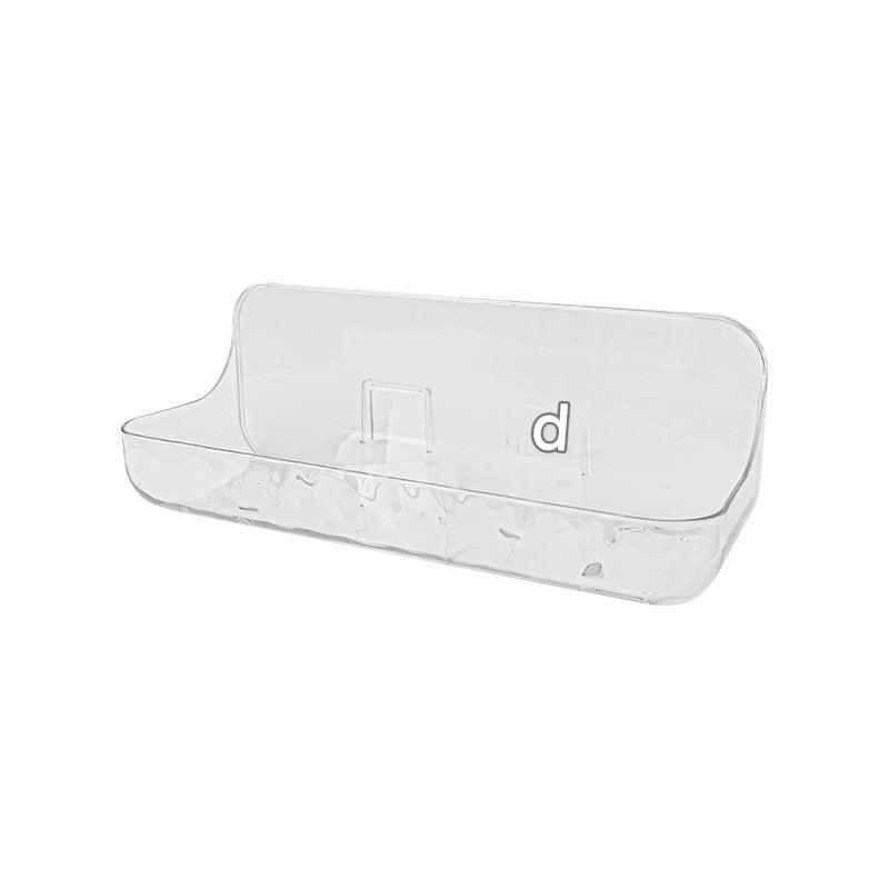 5kg capacity acrylic storage rack in bathroom
