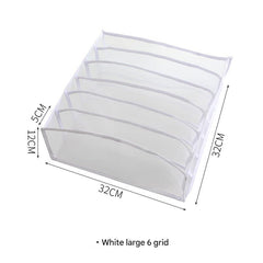 Lightweight fabric compartment organizer
