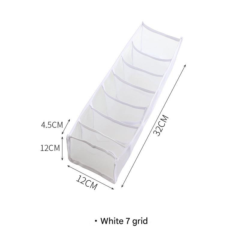 Nylon fabric drawer divider in use