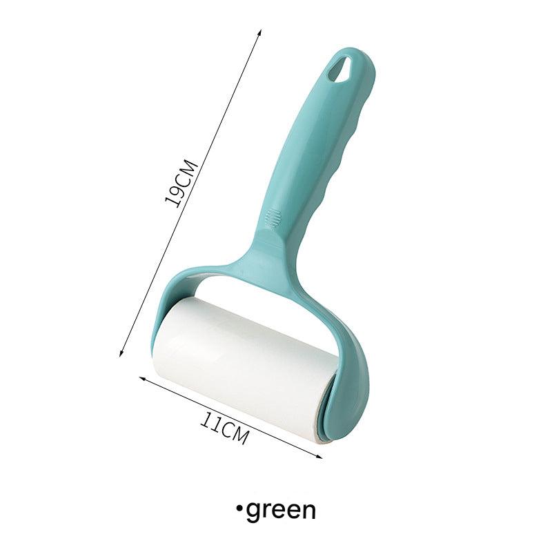 Replaceable sticky sheets for lint removal