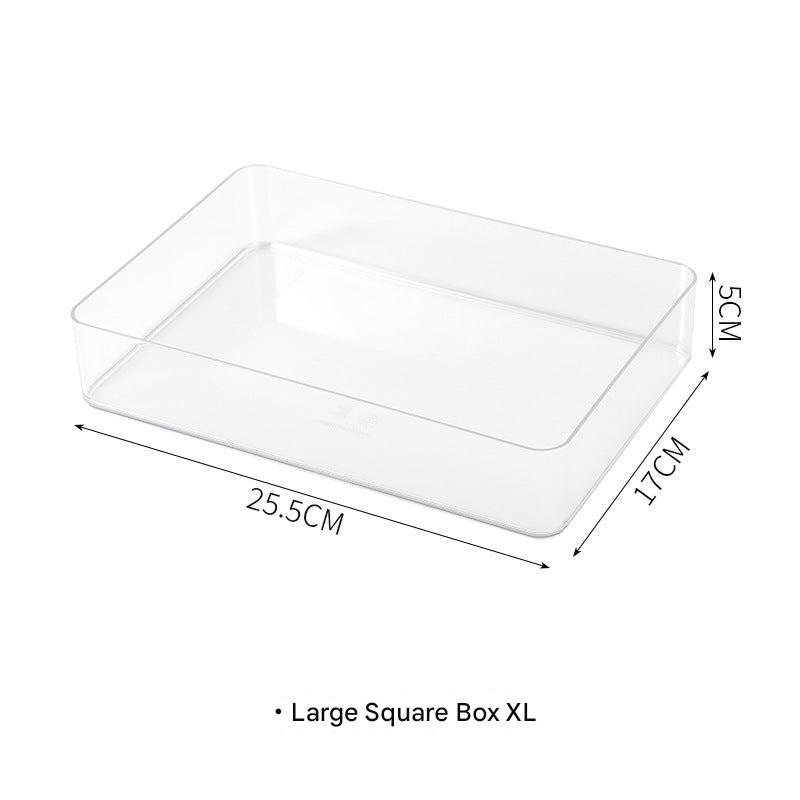 PET plastic storage solution for home