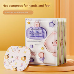 Packaged herbal heating patches for women