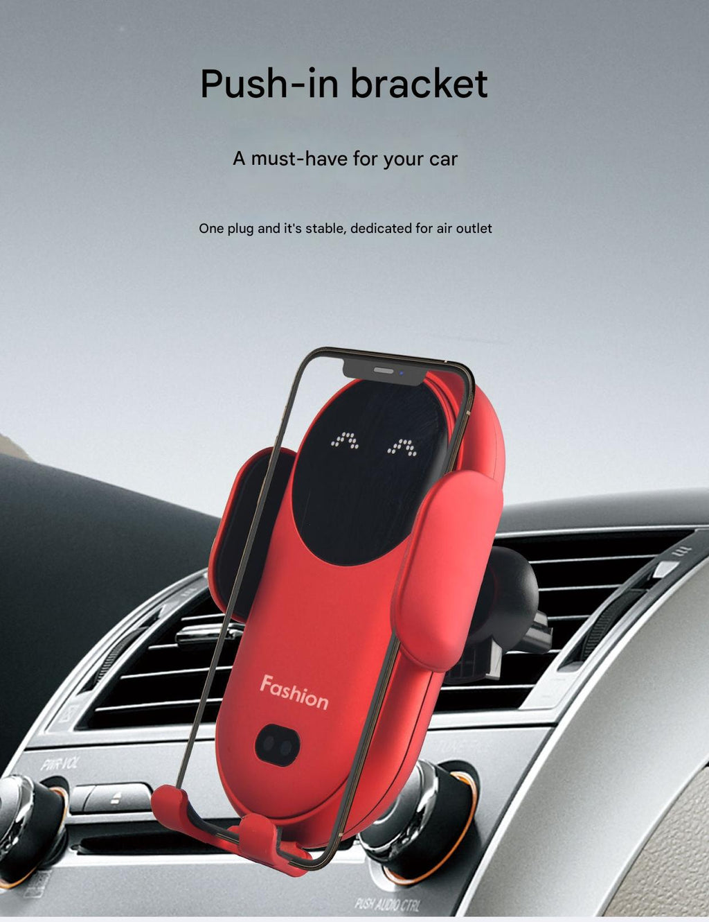 S11 Smart Wireless Charging Car Mount image 4