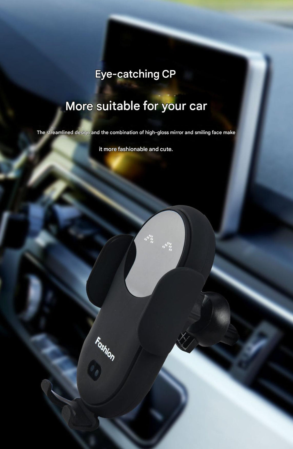 S11 Smart Wireless Charging Car Mount image 6