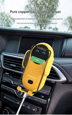 S11 Smart Wireless Charging Car Mount image 8