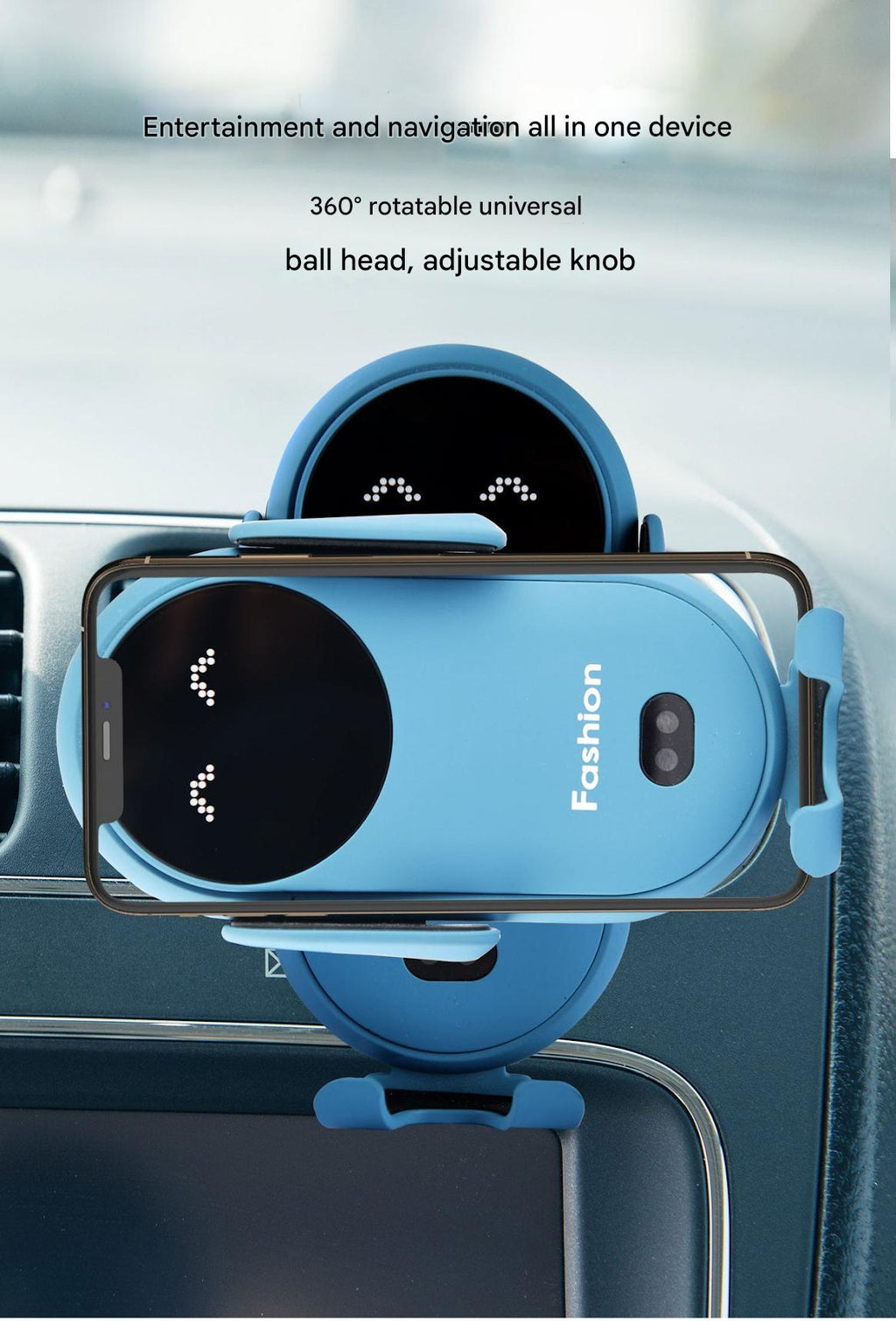 S11 Smart Wireless Charging Car Mount image 9