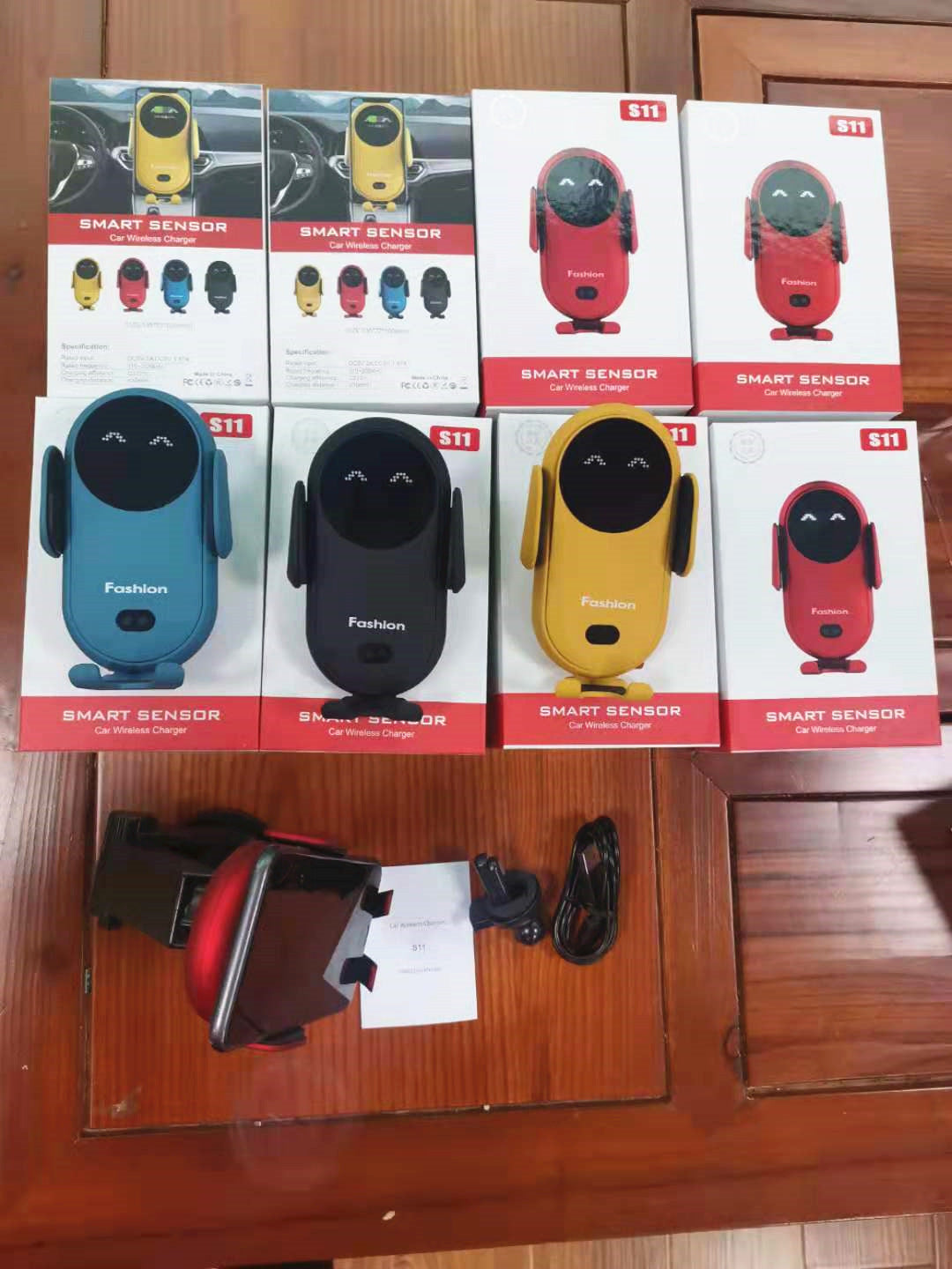 S11 Smart Wireless Charging Car Mount image 4