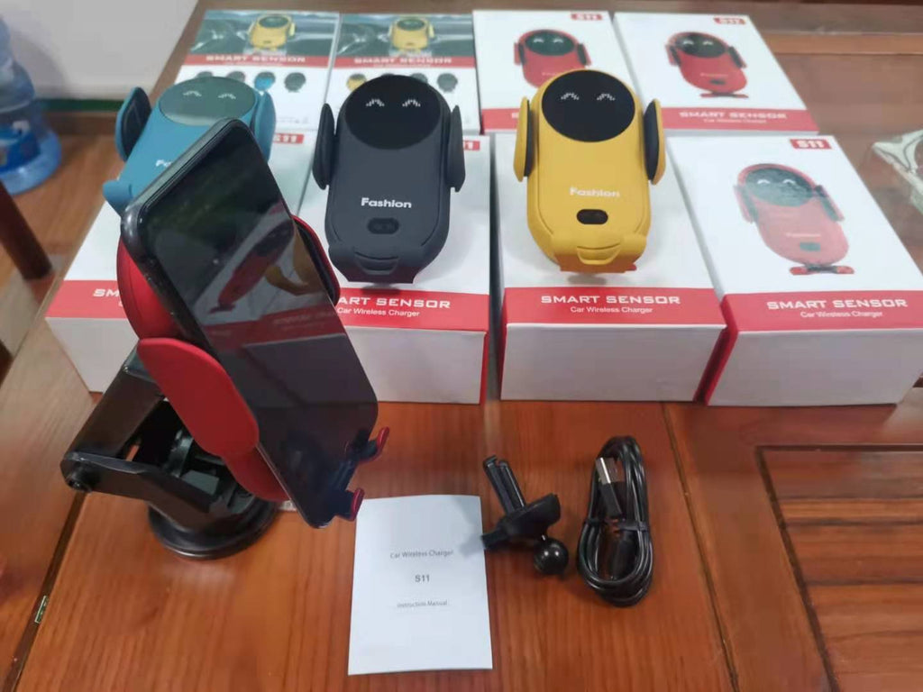 S11 Smart Wireless Charging Car Mount image 5
