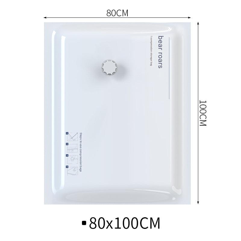 Vacuum storage bag with air-extraction capabilities