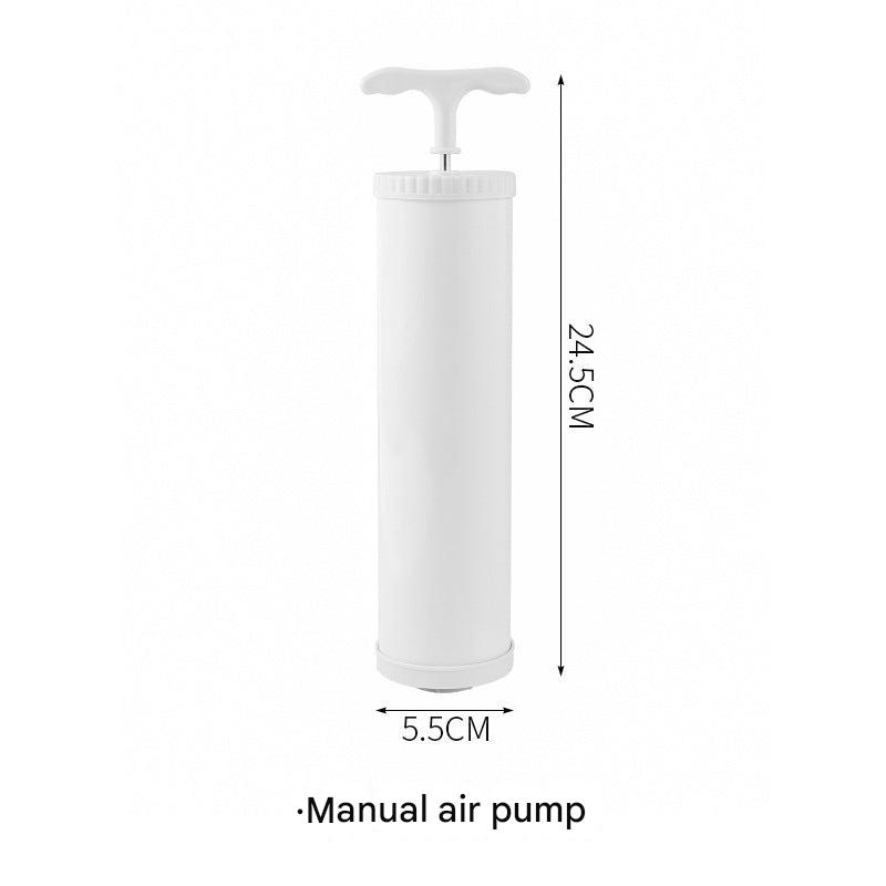 Vacuum storage bag with air-extraction capabilities