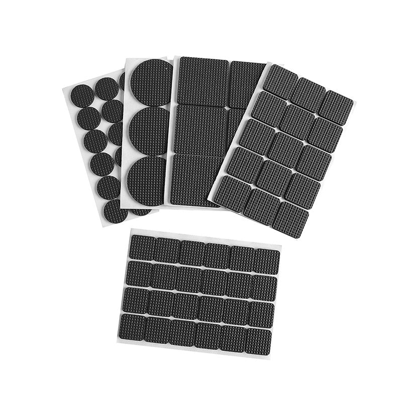 EVA pads protecting hardwood floor