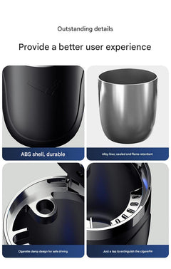 LED Light feature in the Automotive Ashtray Image 3