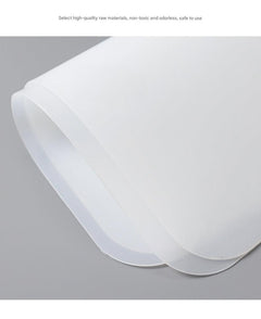 Modern Drain Cover Mat in White