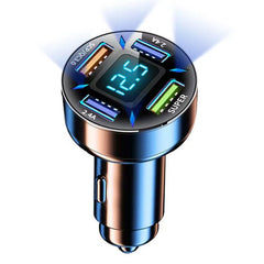 detailed view of car USB adapter