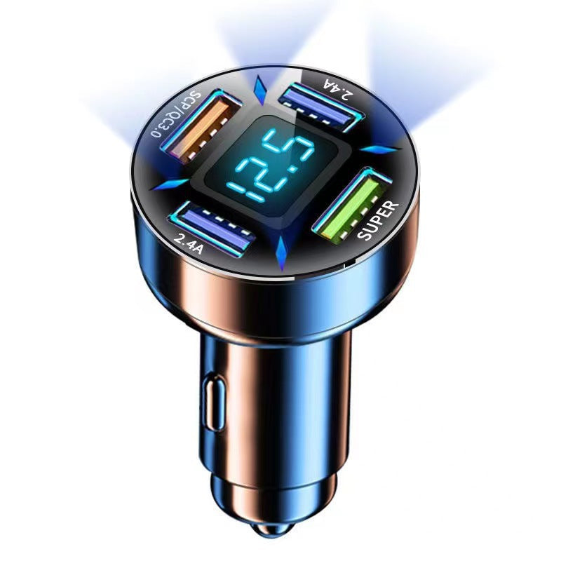 detailed view of car USB adapter