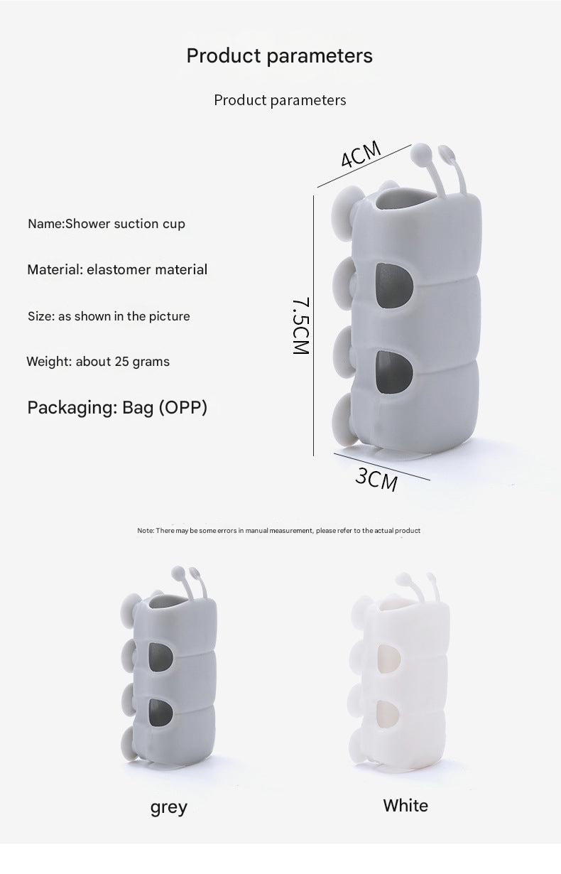 Different angles of the adjustable shower head holder
