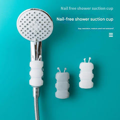 Modern design shower head mount showcased in a bathroom