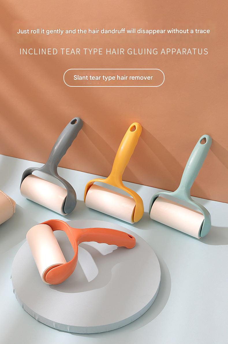 Easy Peel Lint Roller in use on clothing