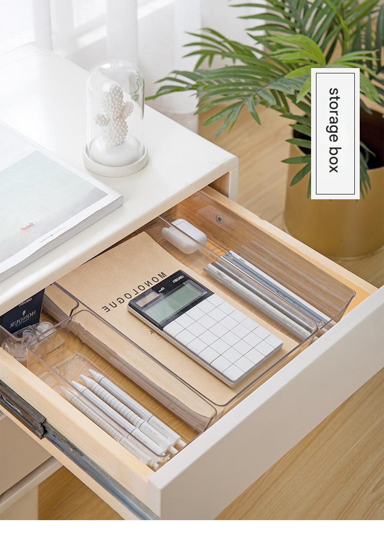 Japanese style desk drawer organiser front view