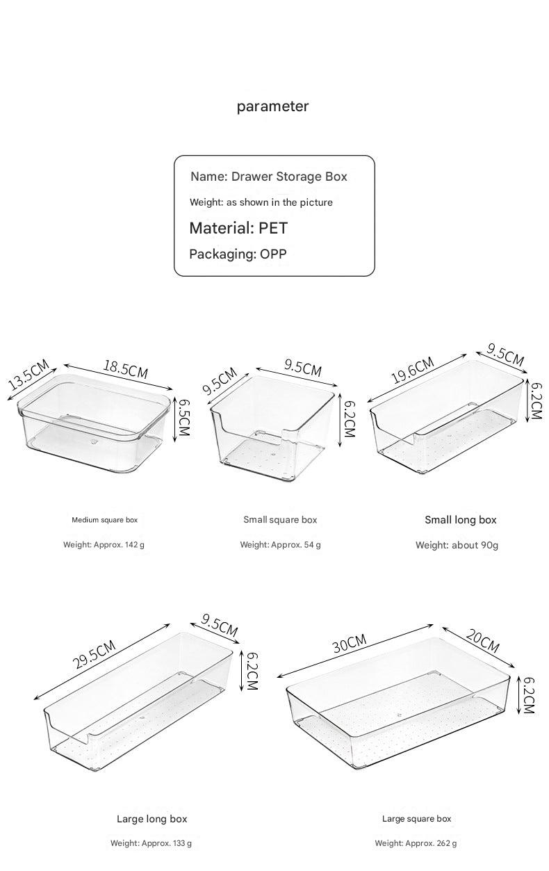 stackable desk organiser showing contents