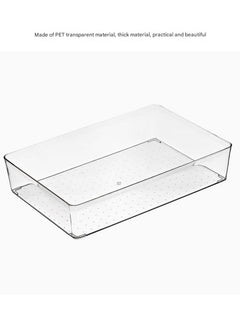 transparent drawer compartments stacked