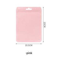 packaging of macaron coloured storage bags