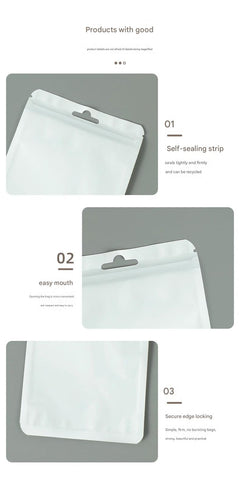 packaging of macaron coloured storage bags