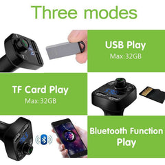 installed view of X8 Bluetooth receiver in car