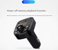 box content of Bluetooth car charger