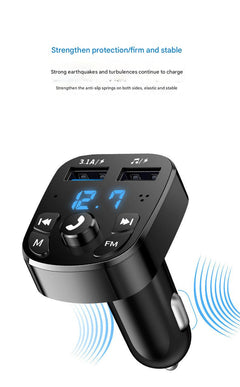 close up of car charger USB ports