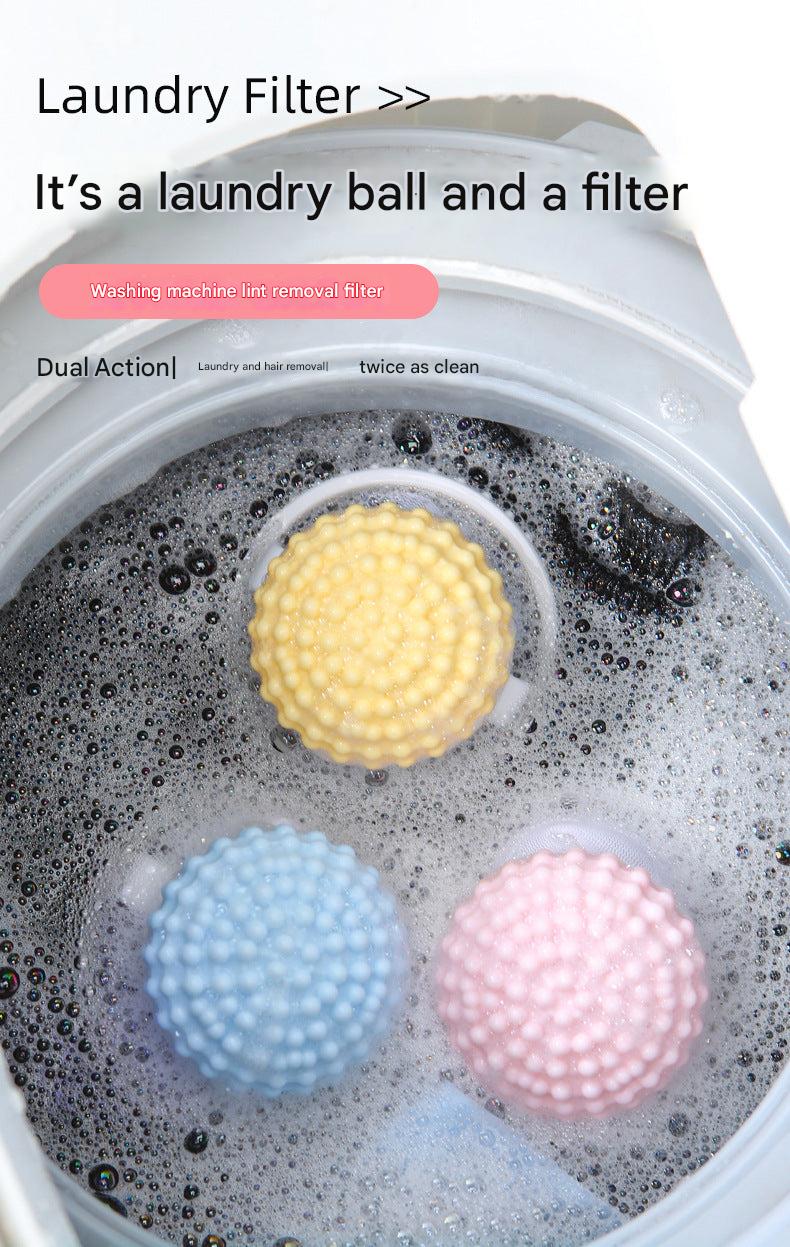 close-up of vibrant laundry accessories