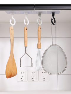 adhesive hook displayed on white background