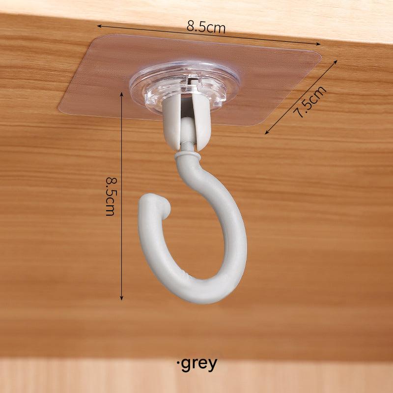 installation of adhesive wall hooks without damage