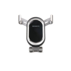 Sleek design of phone mount installed in car
