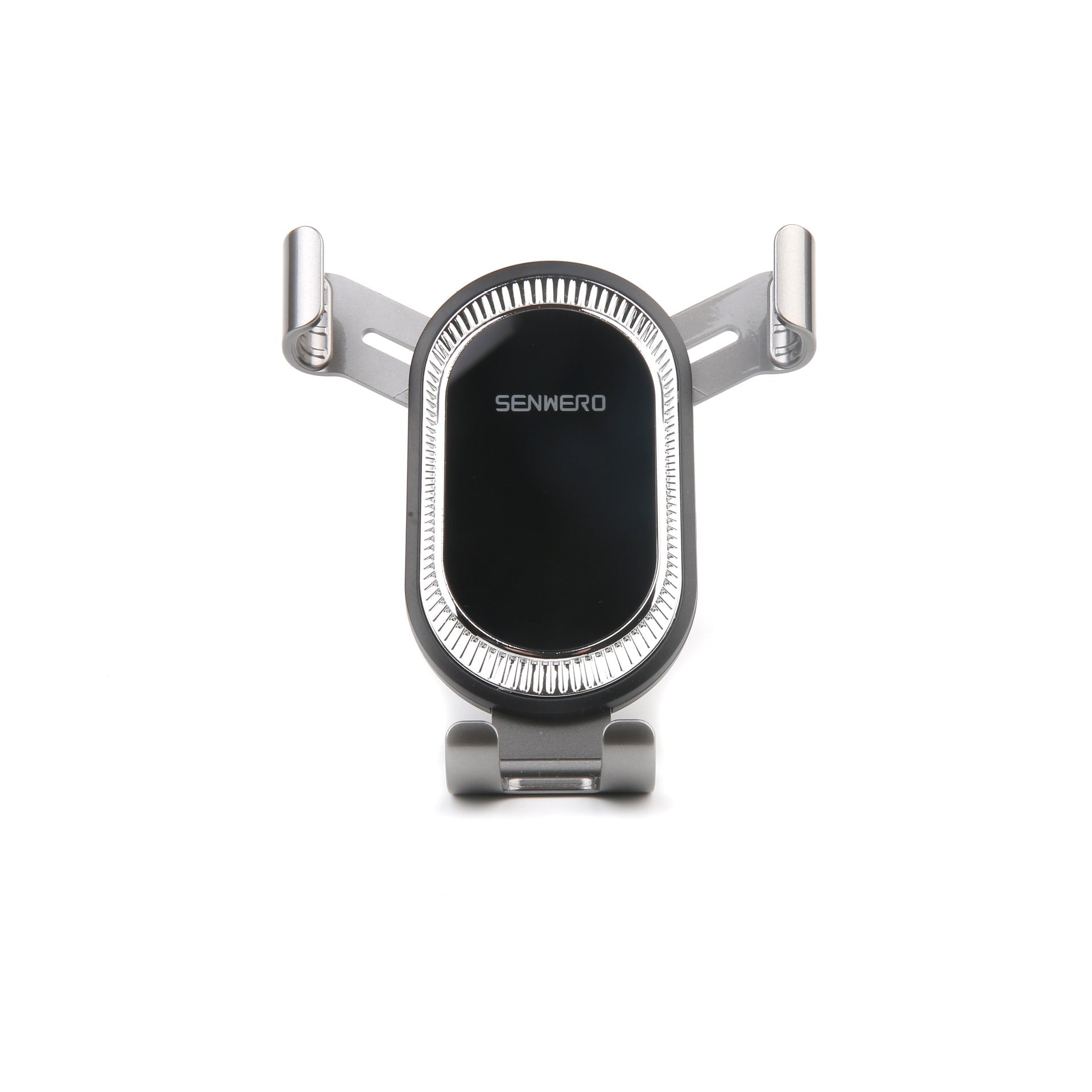 Sleek design of phone mount installed in car