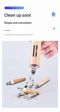 Durable metal construction of the ashtray