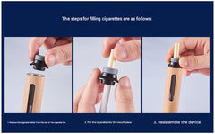 Portable ashtray with a sleek design in the car