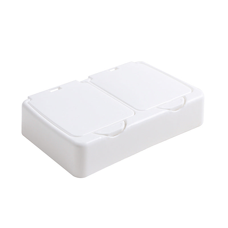 Compact Desktop Organizer Box with Lid - Lifestyle Image