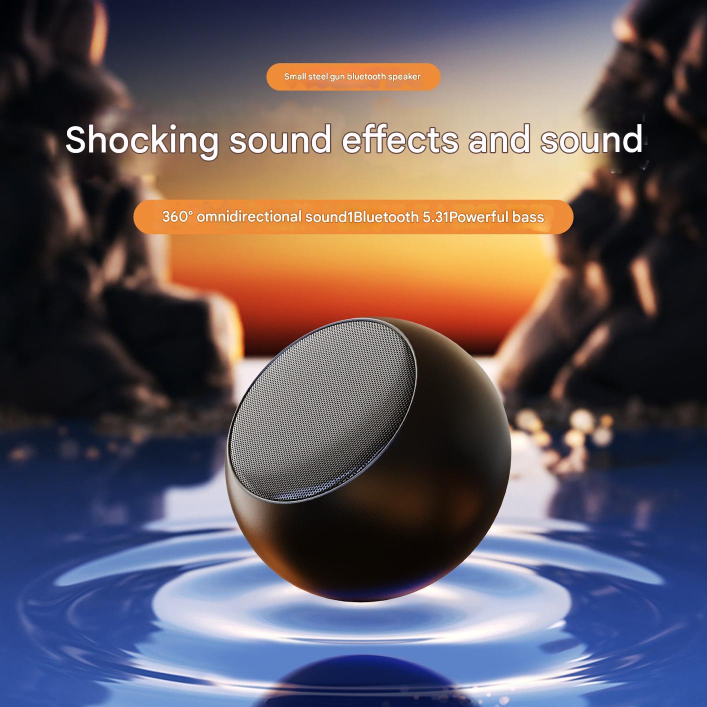 Mini Bluetooth Speaker in Red