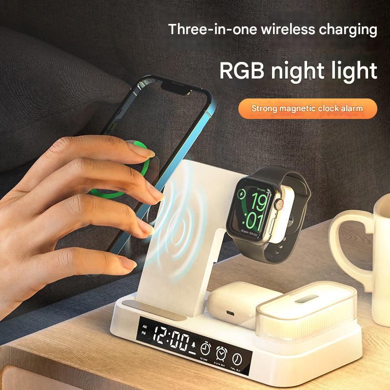 Stylish charger lamp on a desk