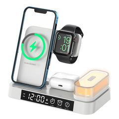 Efficient charger for Apple devices on bedside table