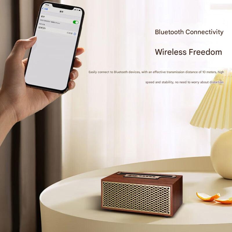 Side profile of Bluetooth speaker