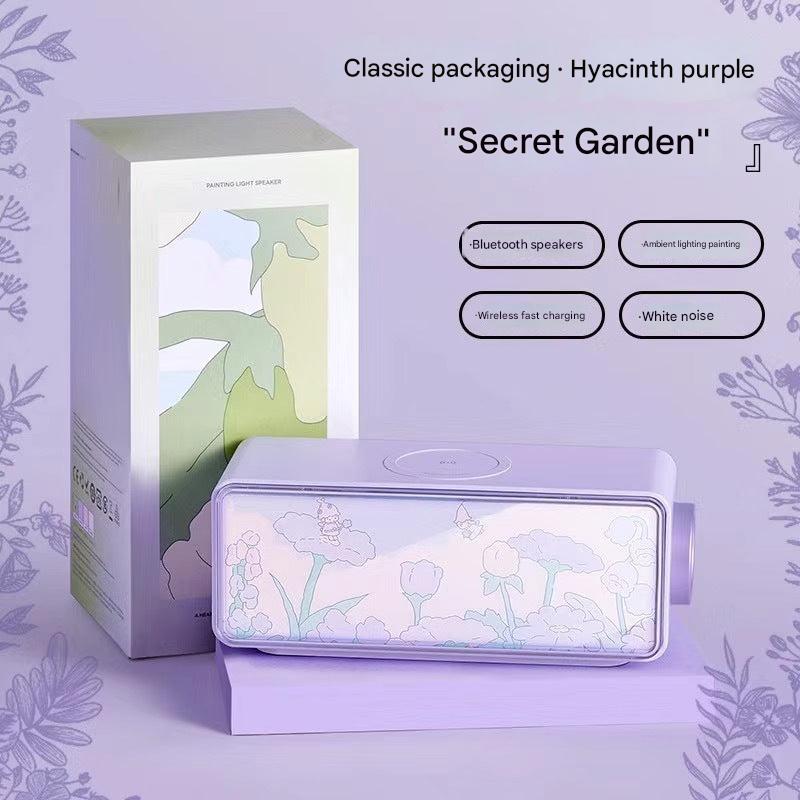 Bluetooth speaker with decorative features