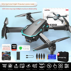 Kids operating drone outdoors