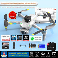 Close-up of drone camera